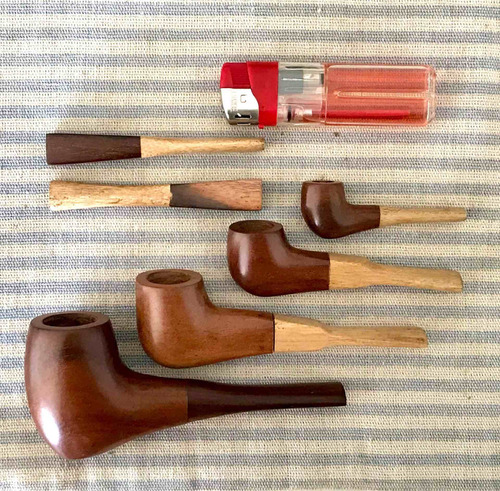 Imagen 3 de 3 de Pipas De Madera, Para Fumar. Origen. Zeppelin