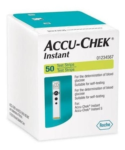 Tiras Reactivas Accu-check Instant 100 Unidades