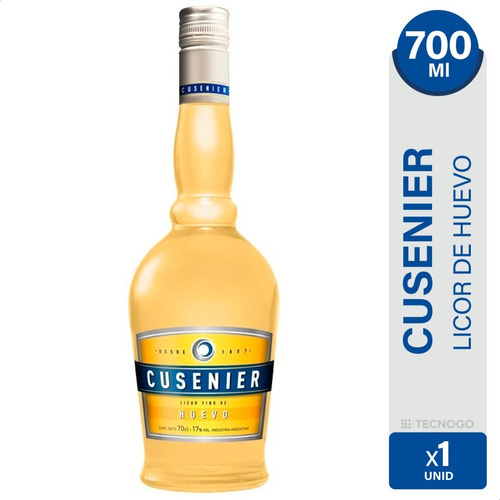 Licor Cusenier Huevo 700ml Licor Fino - 01mercado