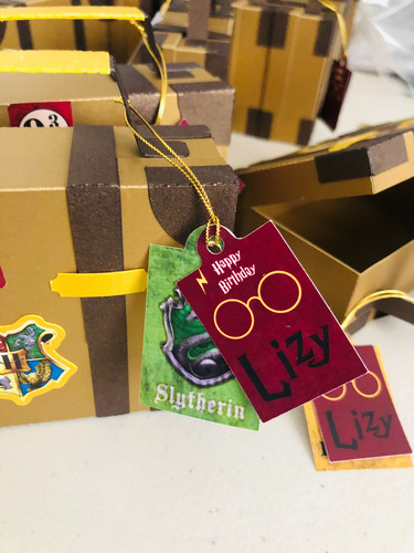 Dulcero Tipo Maleta Temática De Harry Potter 25 Pzs