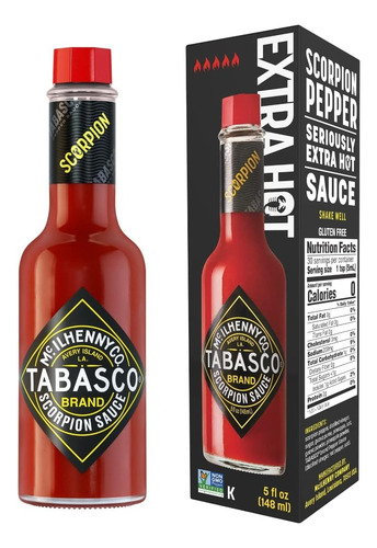 Tabasco Salsa Extra Picante Scorpion Importada 56g 2-pack