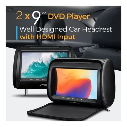 Cabeceras Pantalla 9 Full Hd Touch Dvd Juegos Usb Sd Hdmi