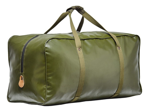 Imagen 1 de 8 de Bolso Cacique Grande Reforzado Militar Viaje + 50 Litros