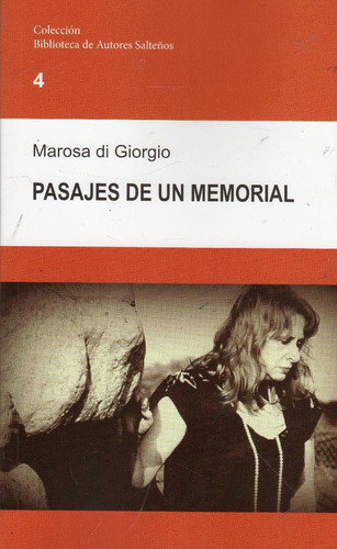 Libro: Pasajes De Un Memorial / Marosa Di Giorgio