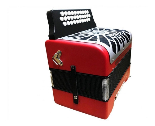 Acordeon Hohner Compadre Sol-do-fa De Botones Con Funda