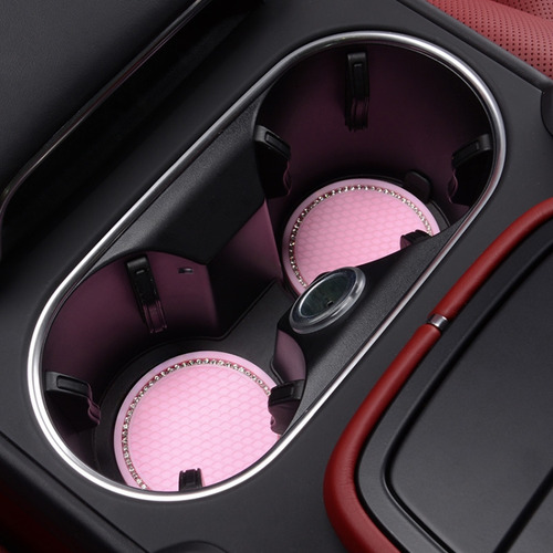 Alfombrilla Antideslizante De Goma Blanda Para Coche, 2 Unid