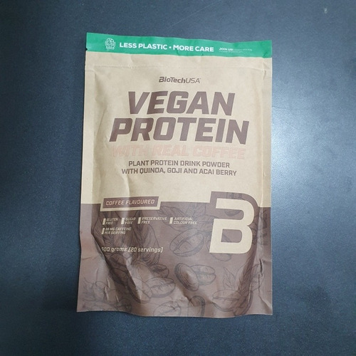 Imagen 1 de 1 de Vegan Protein - 20 Servicios - Coffee - Biotechusa