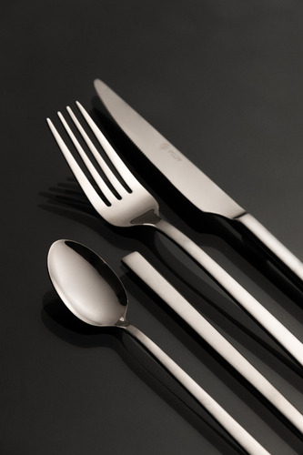 Faqueiro Com 24 Peças Firenze De Aço Inox Wolff Inox