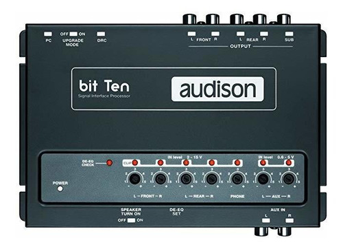 Processador De Audio 5 Ch High-end Audison Bit Ten + Brinde
