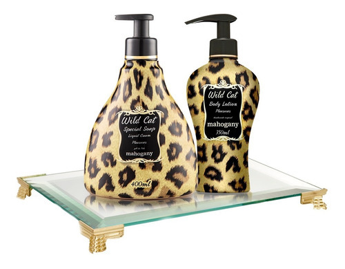  Kit Wild Cat Com Espelho Para Lavabo