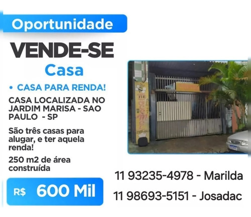 3 Casas Jardim Marisa Com 3 Vagas Na Garagem