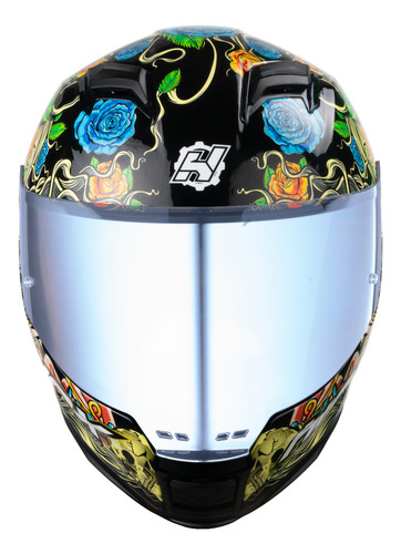 Hax Casco Integral Para Moto. Dot + Ece 06. Force Valkyrie