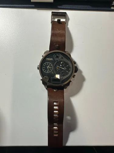 Reloj Diesel Marron Dz 7246 (Usado)