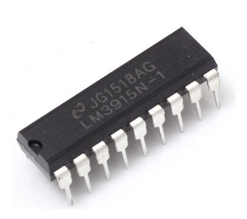 6 Unidades De Indicadores De Nivel De Audio Lm3915, Kit Diy,
