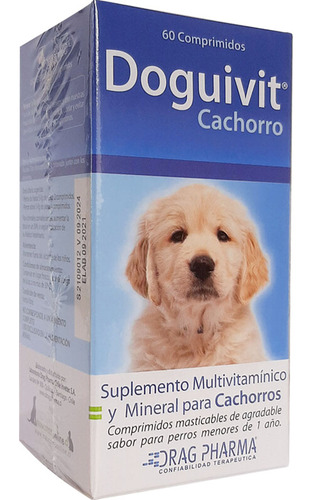 Dragpharma Doguivit Cachorro 60 Comp  - Envíos A Todo Chile
