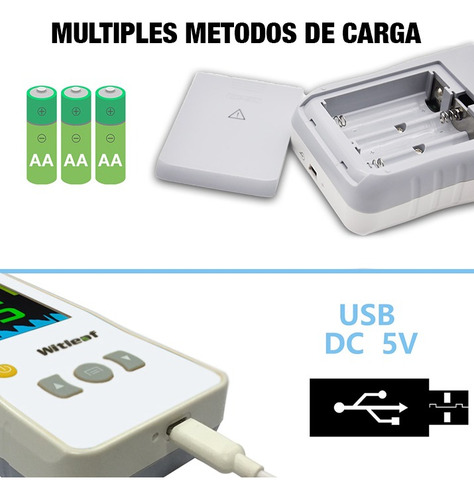 Oximetro Pulsometro Portatil Sonda Neonatal Witleaf Bl