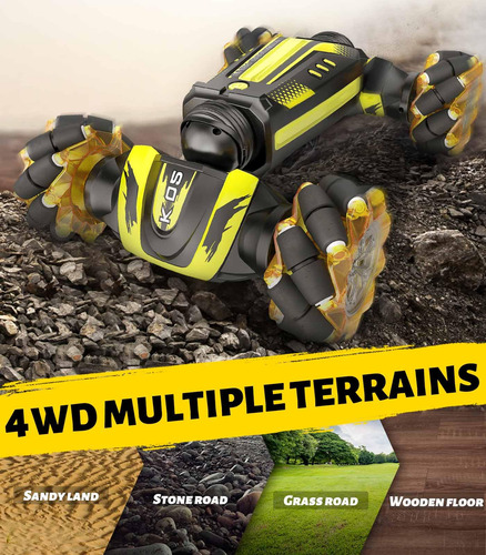 Auto Acrobacias Rc Detección Gestos Control Remoto 4wd 112 1