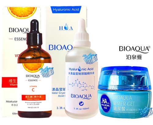 Kit Facial Bioaqua X3 - mL a $399