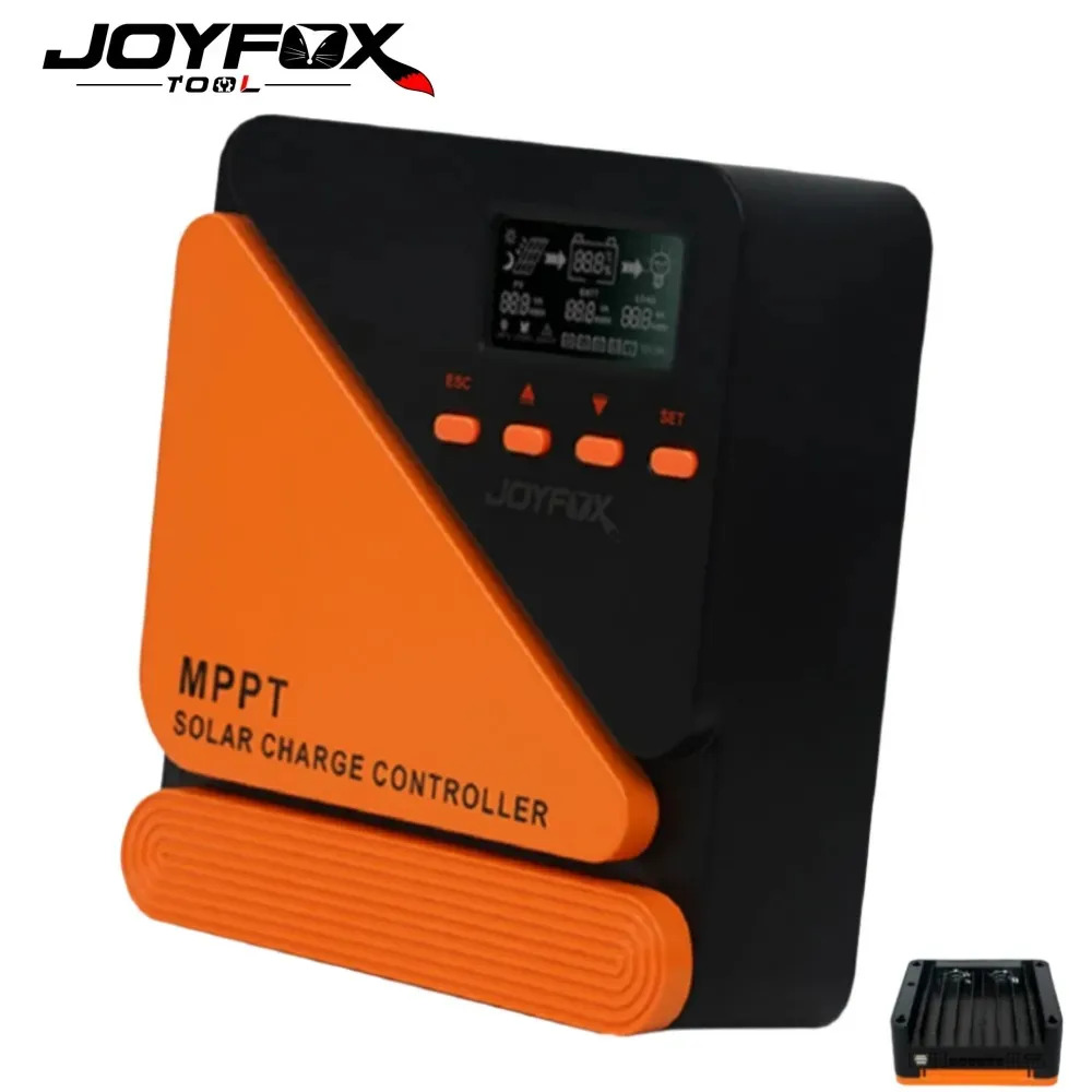 Joyfox Controlador De Carga Painel Solar 100% Mppt 40a Usb Lcd 12/24vdc 100voc