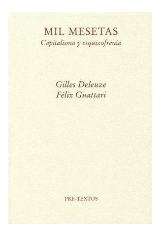 Imagen 1 de 2 de Libro Mil Mesetas - Deleuze Gilles