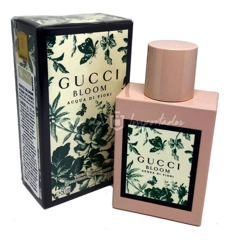 Gucci Bloom Acqua Di Fiori 50ml Feminino + Amostra De Brinde