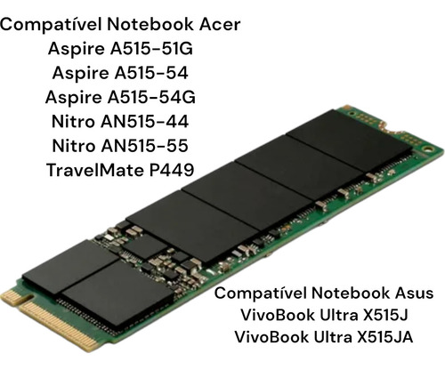 Ssd M.2 128gb Nvme 2280 Compatível Notebook E Microcomputador