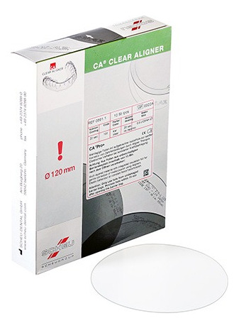 10 Acetato Transparente Aleman Scheu P/alineador 0.75x125mm