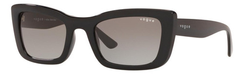 Óculos De Sol Vogue Vo5311sl Retangular Cor Preto Cor da armação Preto Cor da haste Preto Cor da lente Cinza