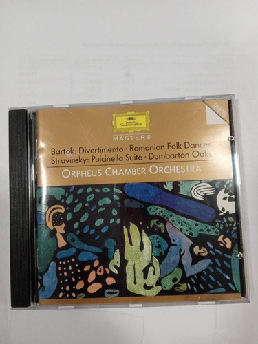 Cd - Stravinsky: Pulcinella Bartok: Divertimento Orpheus