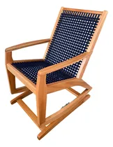 Comprar Cadeira Balanço Com Molas Corda Náutica Cor Corda Naútica Azul