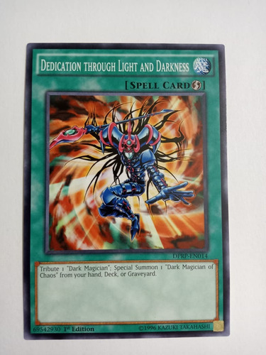 Dedication Through Light And Darkness Common  Yugioh