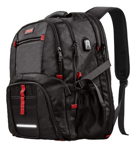 Opack Mochila Extra Viaje Duradera Amigable Tsa Puerto Carga