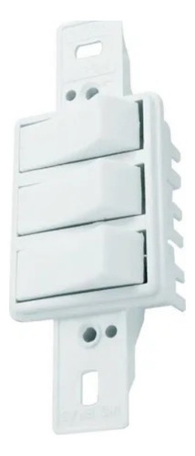 Kit C/ 4 Interruptor Triplo Simples Sem Placa P/ Condulete