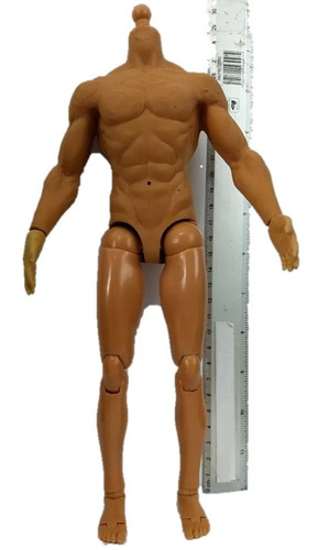Cuerpo Hot Toys  Musculoso Escala 1:6 Tipo Rambo