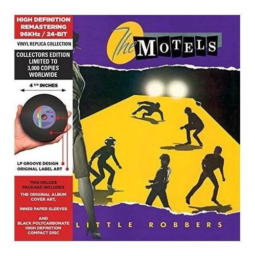 Motels The Little Robbers Collector's Vinyl Replica Lted Imp