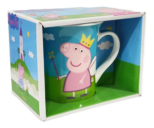 Taza De Ceramica Peppa Pig  Infantil Original Ckesco