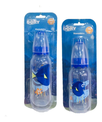 Kit 02 Mamadeiras Procurando Dory 150 E 240ml Baby Go