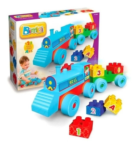 Imagen 3 de 4 de Bimbi Tren Didáctico 01-0245