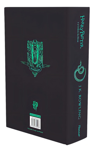 Harry Potter E A Ordem Da Fênix: Hp Casas De Hogwarts: Sonserina, De Rowling, J. K.. Hp Casas De Hogwarts: Sonserina (5), Vol. 5. Editorial Rocco, Capa Dura, Edição 1 Em Português, 2025