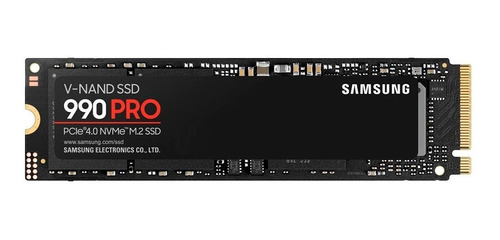 Imagen 1 de 3 de  Samsung 990 Pro MZ-V9P2T0B/AM 2TB negro