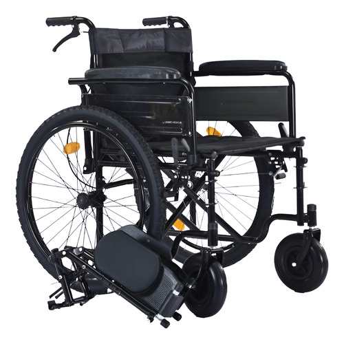 Silla De Ruedas Neumatica 20 Rex Cimmo Medical Negro