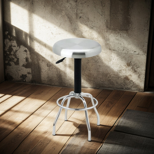 Silla Ajustable Banco Giratorio Barra Bar Cocina Msi