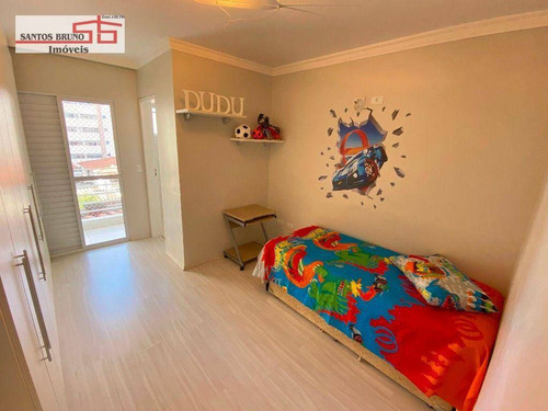 Imagem 27 de 30 de Oportunidade! Lindo Sobrado(mobiliado) Com 02 Suítes 02 Sacadas 02 Vagas E Quintal Com Churrasqueira Em Excelente Localização No Bairro Do Piqueri - So1561