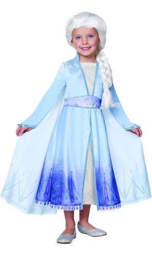 Spirit Halloween Disfraz De Elsa Frozen Deluxe Para Niños Pe