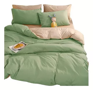 . Conjunto De Cama Capa Edredon + Lençol + 2 Fronhas. .