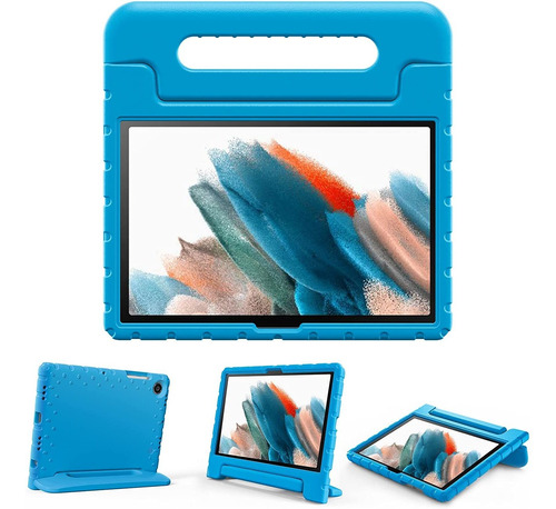 Funda Protectora Para Niños Samsung Galaxy Tab A8 10.5 Azul