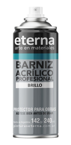 Barniz Acrílico Profesional Eterna En Aerosol 240 Ml