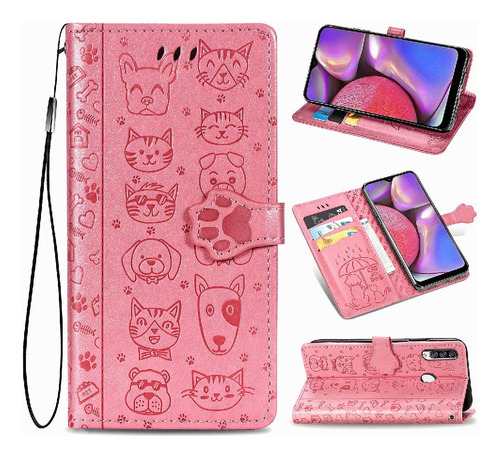 Funda Para Samsung Galaxy A20s Dibujos Animados Animales A