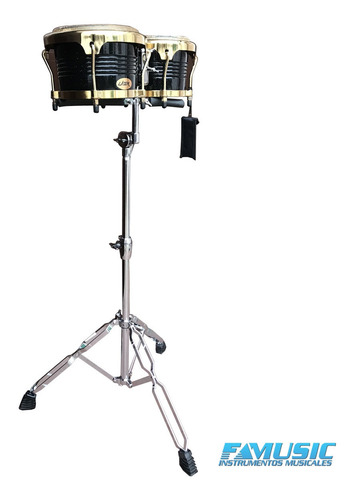 Bongo Profesional + Soporte + Llave De Afinar Cuotas
