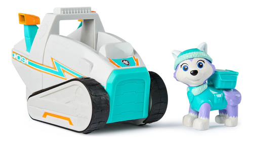 Paw Patrol Vehículo 16 Cm Con Figura - Spin Master Color Everest